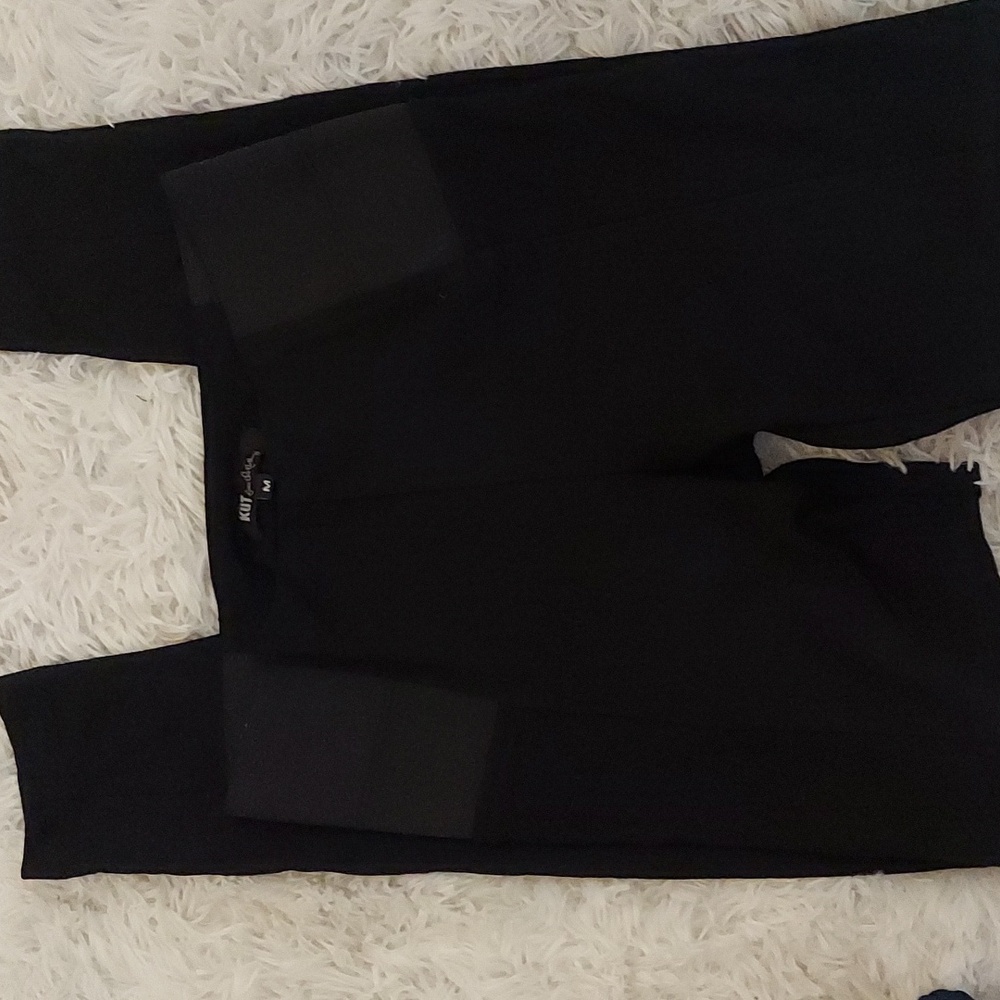 KUT From The Cloth Black Women's Leggings Stretch Pants Sz M